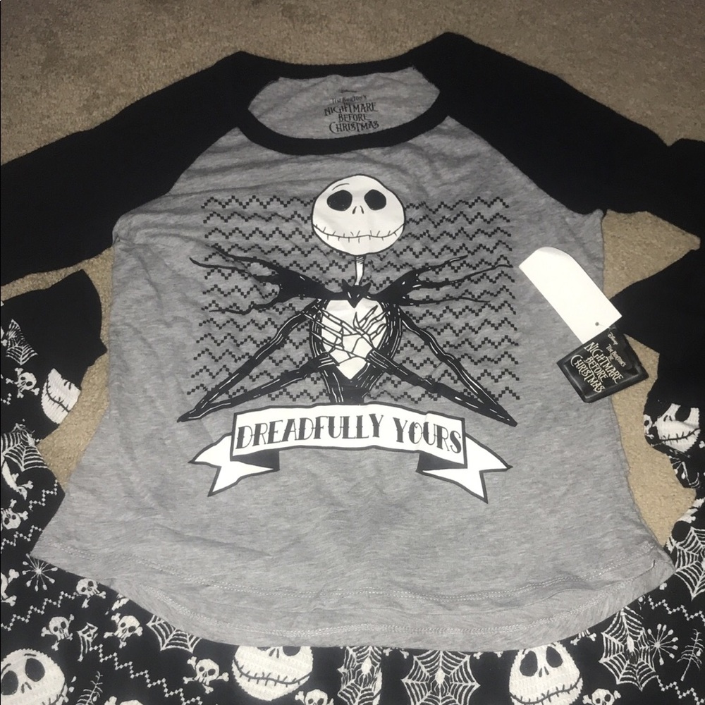 The nightmare before Christmas pajamas